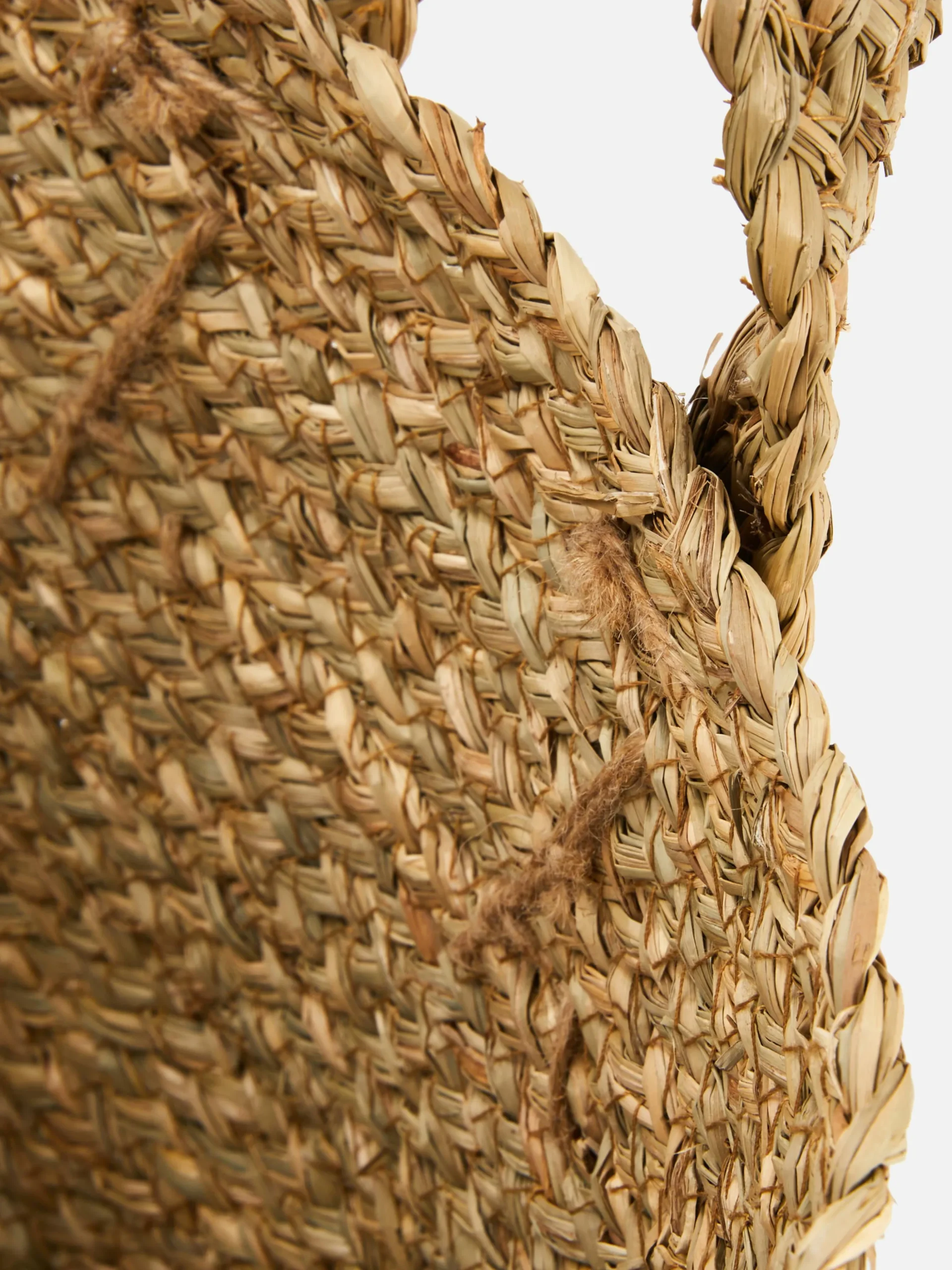 Panier Tissé à Double Anse