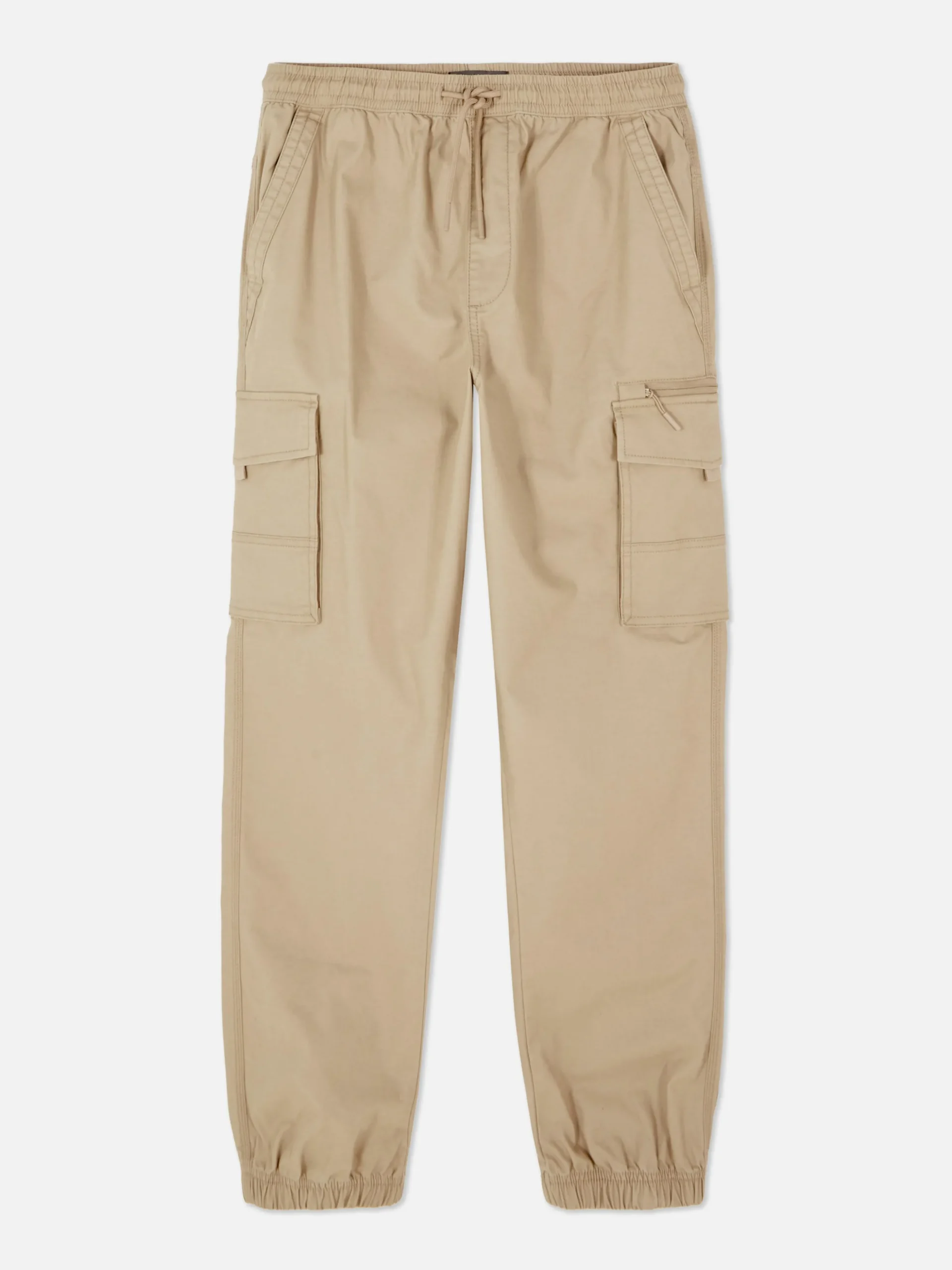 Pantalon Cargo Décontracté Resserré Aux Chevilles