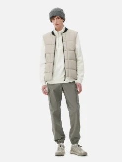 Pantalon Cargo Décontracté Resserré Aux Chevilles