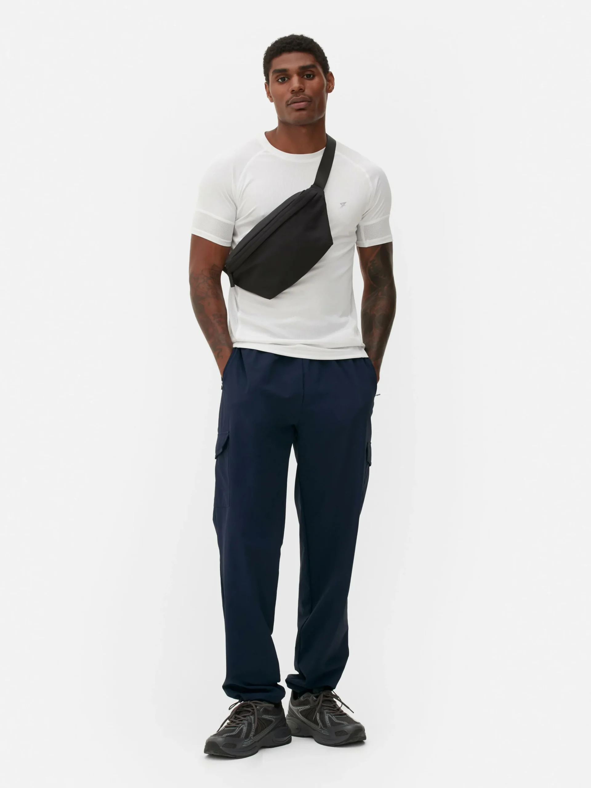 Pantalon Cargo Resserré Aux Chevilles Avec Bloque-cordon