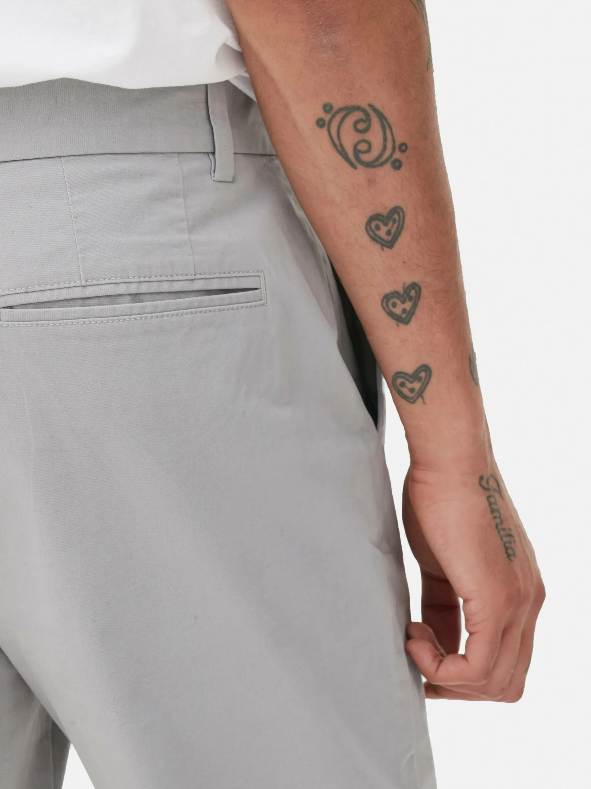Pantalon Chino Stretch Coupe Slim