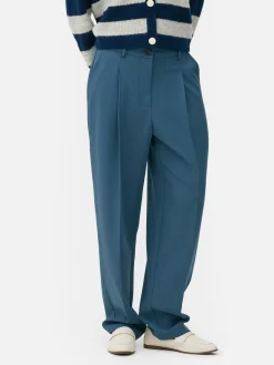 Pantalon Droit Ajusté à Coordonner