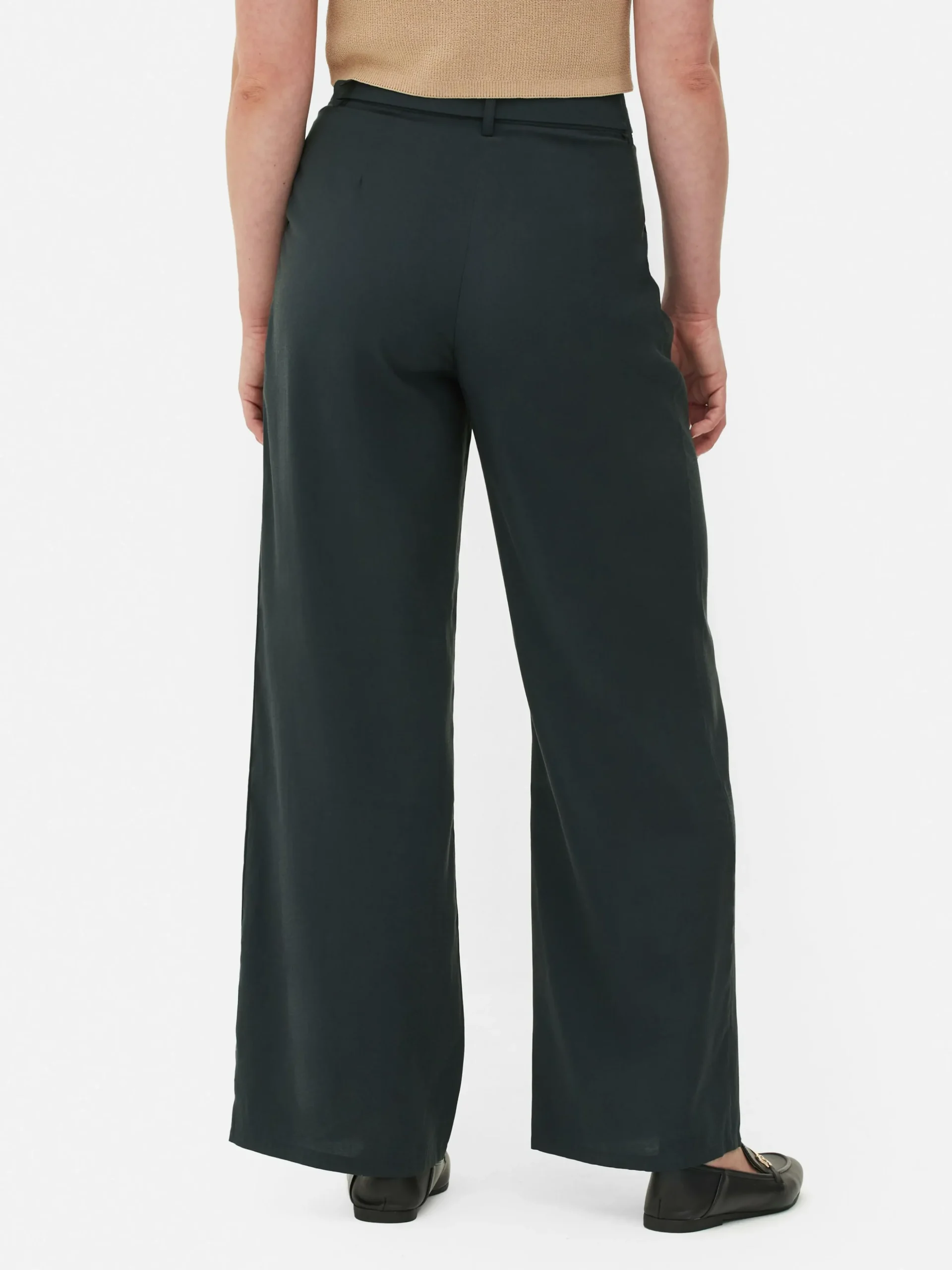 Pantalon Large à Boucle à Coordonner