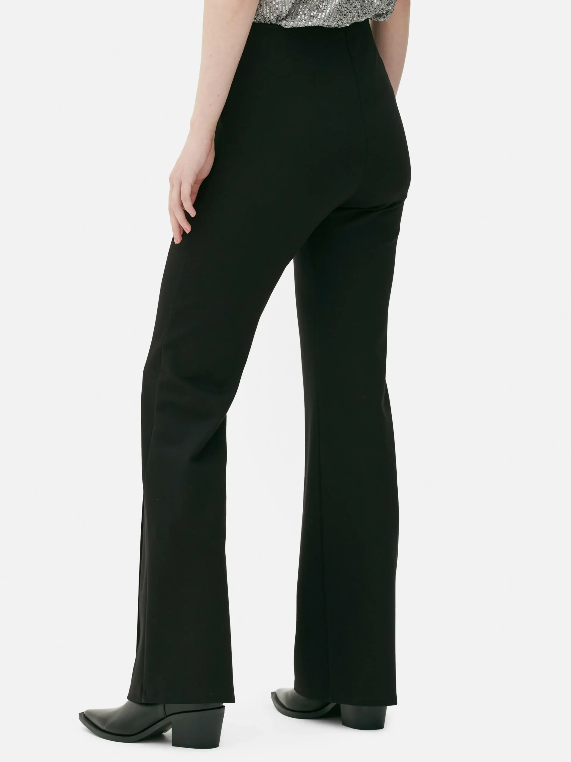 Pantalon évasé En Point De Rome