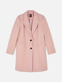 Pardessus à Boutonnage Simple