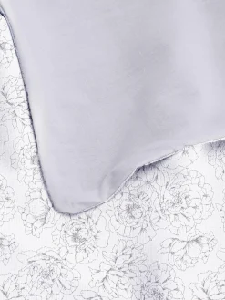 Parure De Lit Super King Size Texturée à Motif Floral