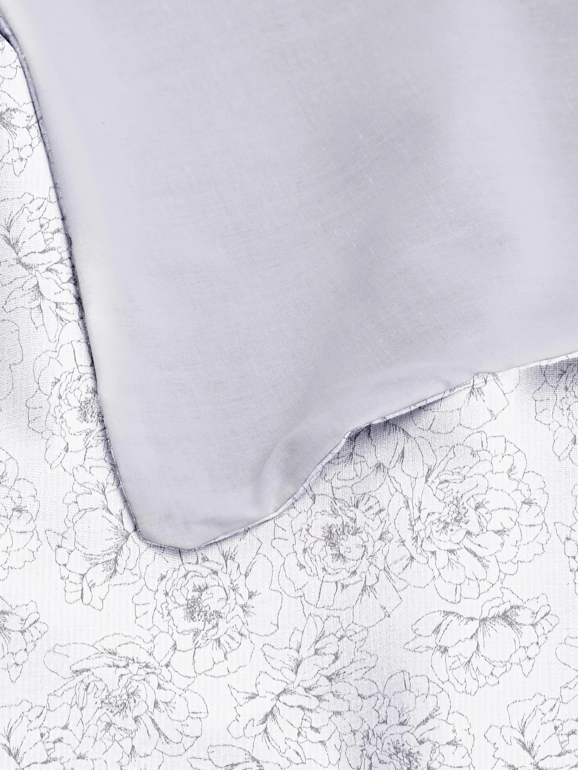 Parure De Lit Super King Size Texturée à Motif Floral