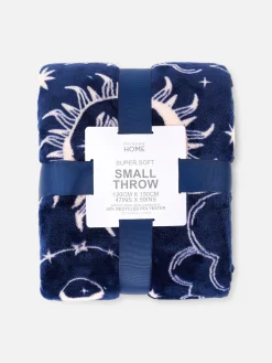 Petite Couverture Ultra-douce à Motif Céleste