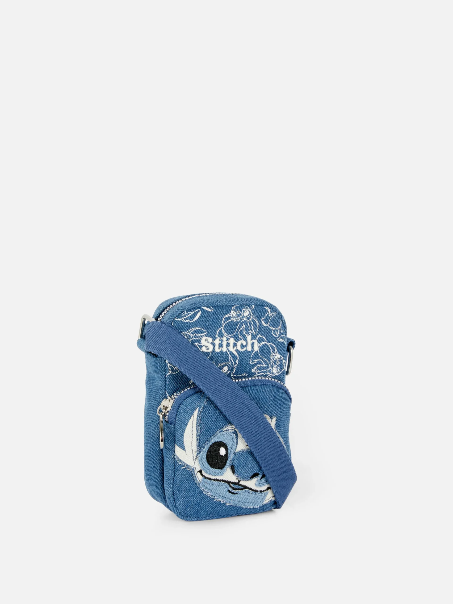 Pochette De Téléphone En Denim Disney Lilo & Stitch