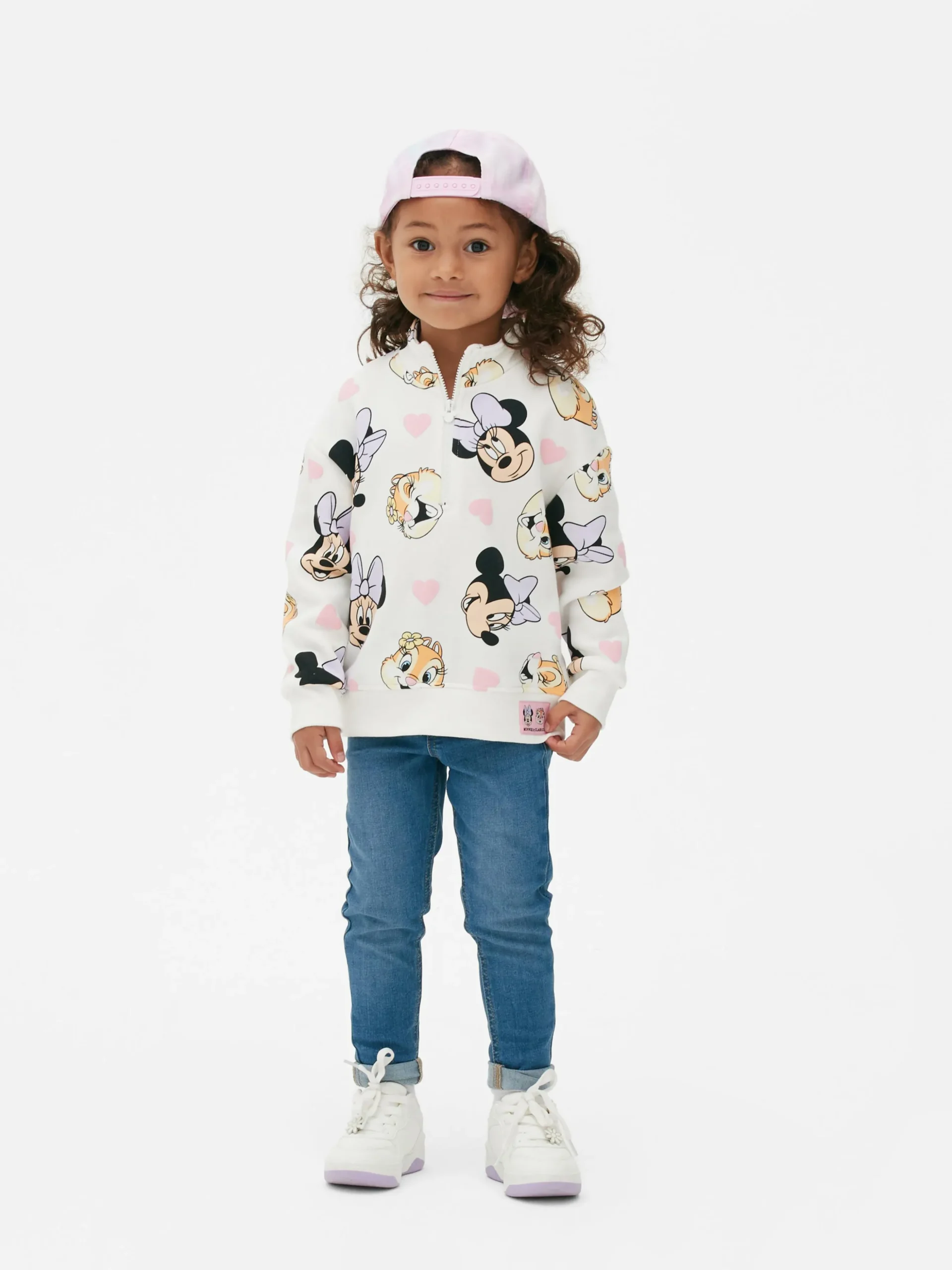 Polaire Semi-zippé Disney Minnie Mouse Et Ses Amis