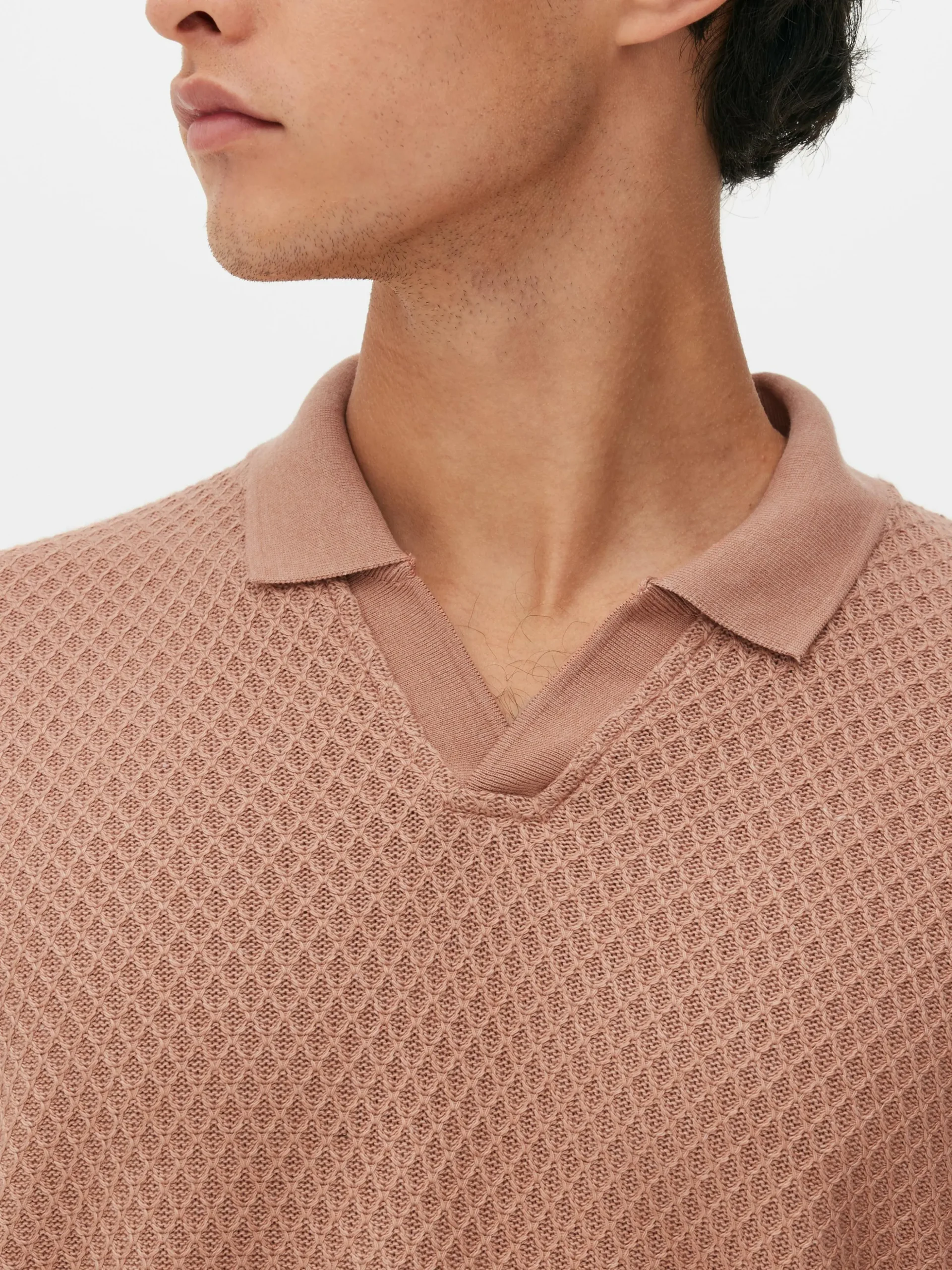 Polo En Maille Texturée Kem