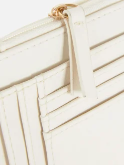 Porte-cartes Matelassé à Initiale