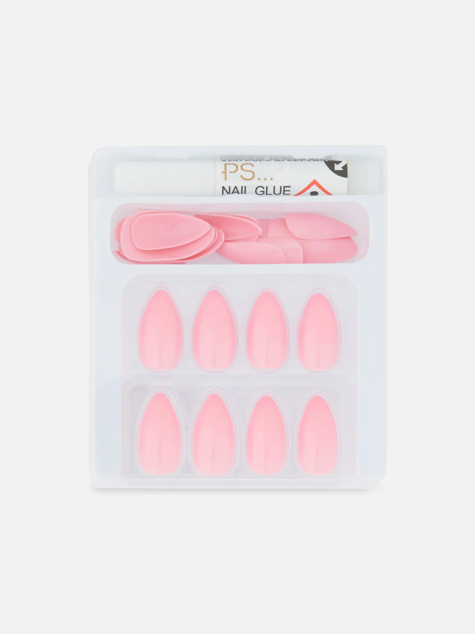 PS... Faux Ongles Brillants Pointus