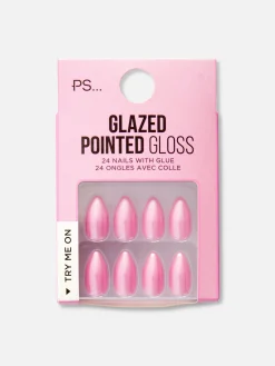 PS... Faux Ongles émaillés Pointus