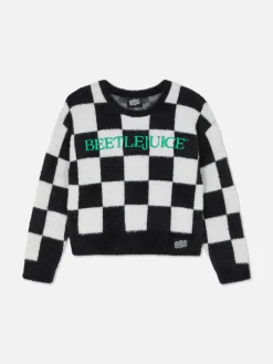 Pull à Carreaux Beetlejuice