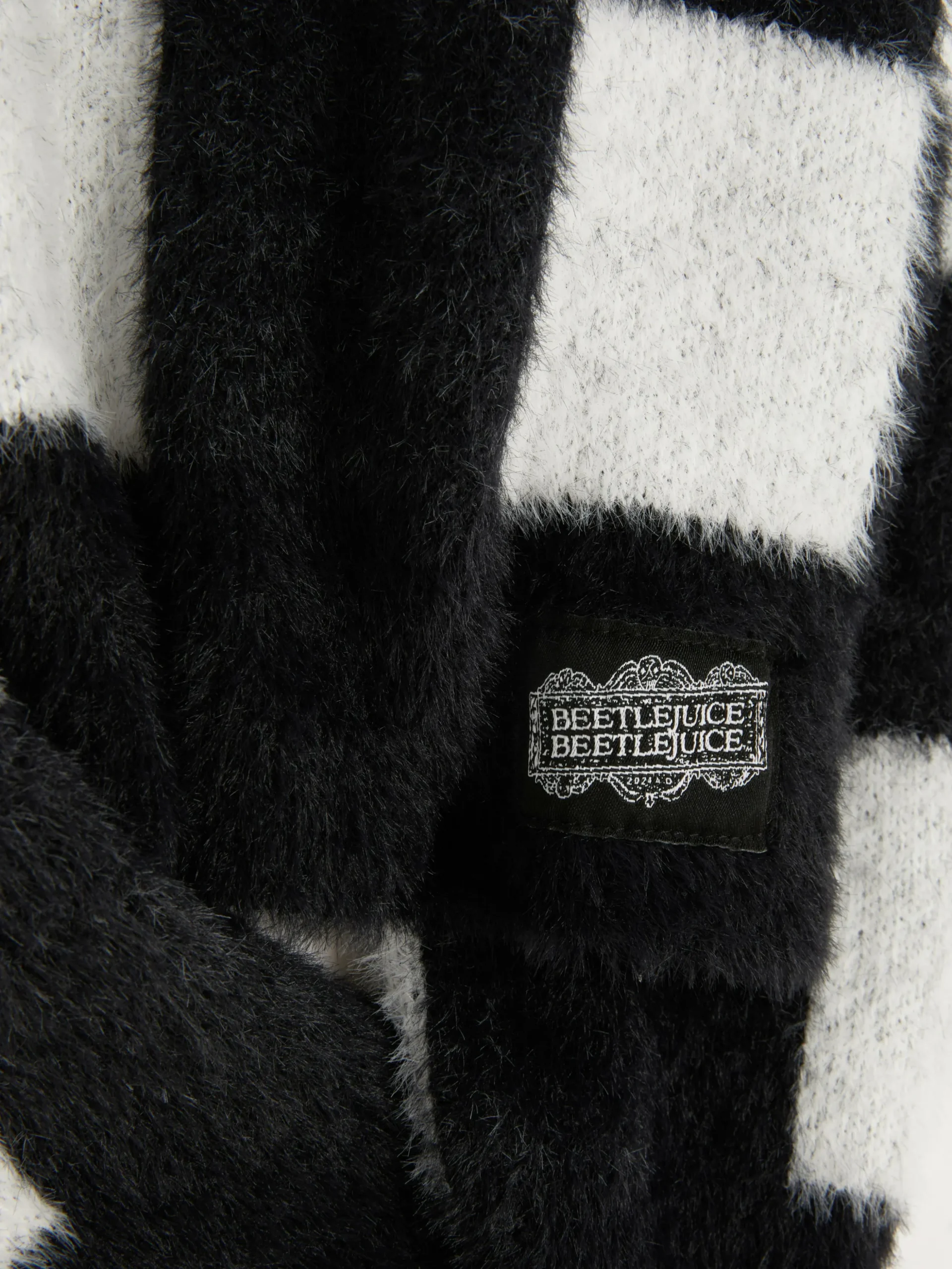 Pull à Carreaux Beetlejuice