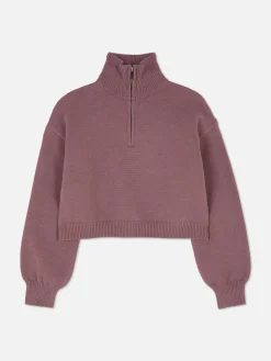 Pull à Col Cheminée