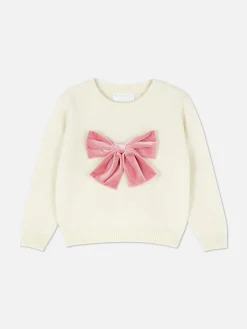 Pull à Nœud En Velours