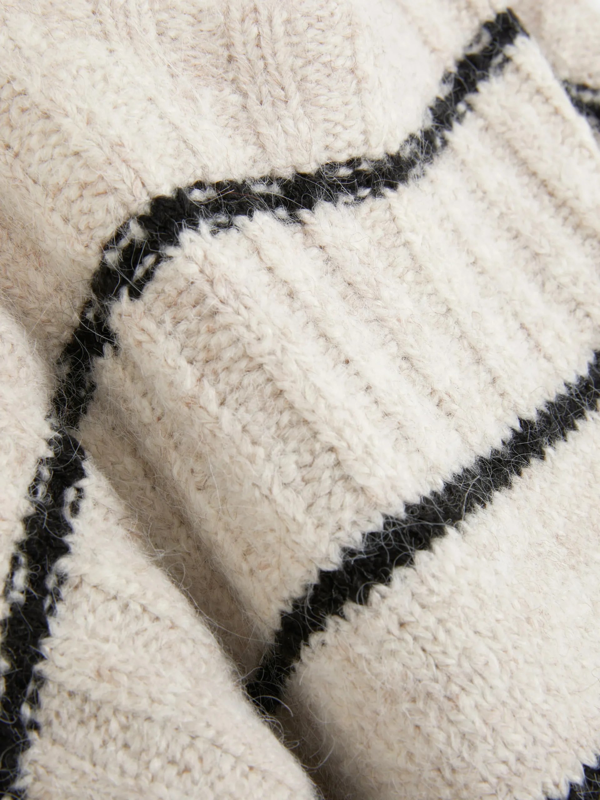 Pull Droit à Rayures
