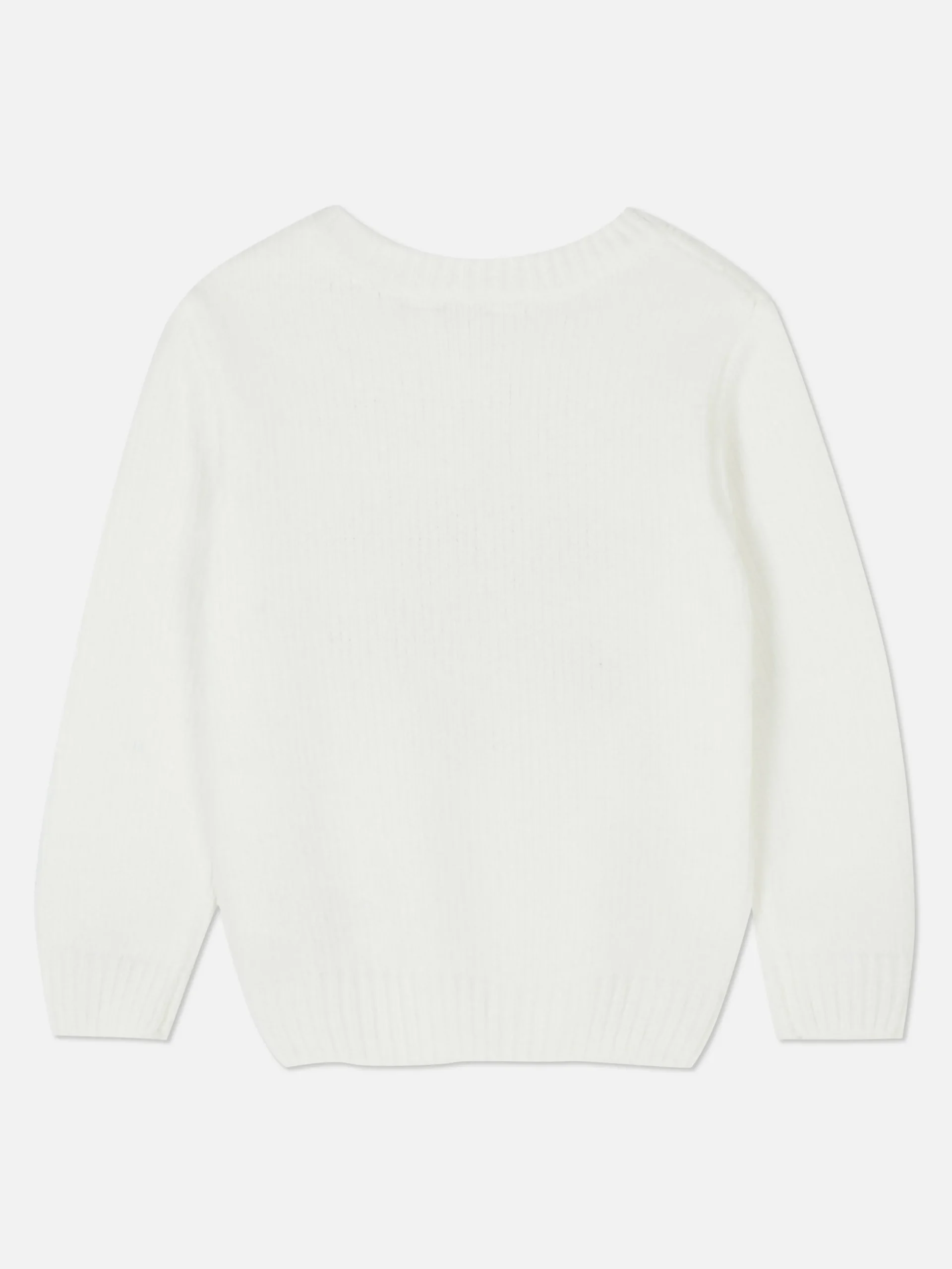 Pull En Chenille à Sequins Et Flocons De Neige