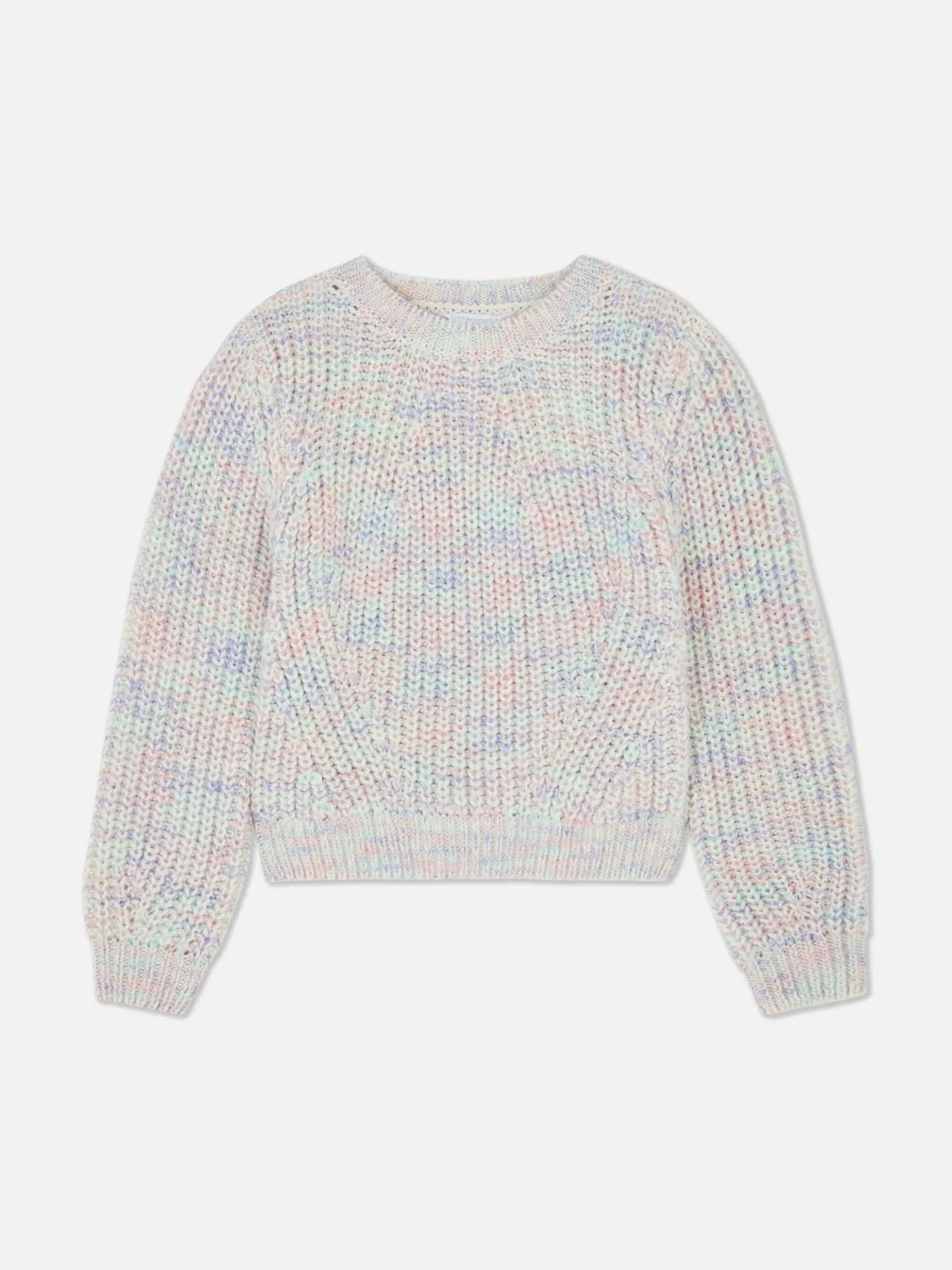 Pull En Maille Effet Chiné