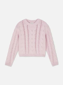 Pull En Maille Torsadée