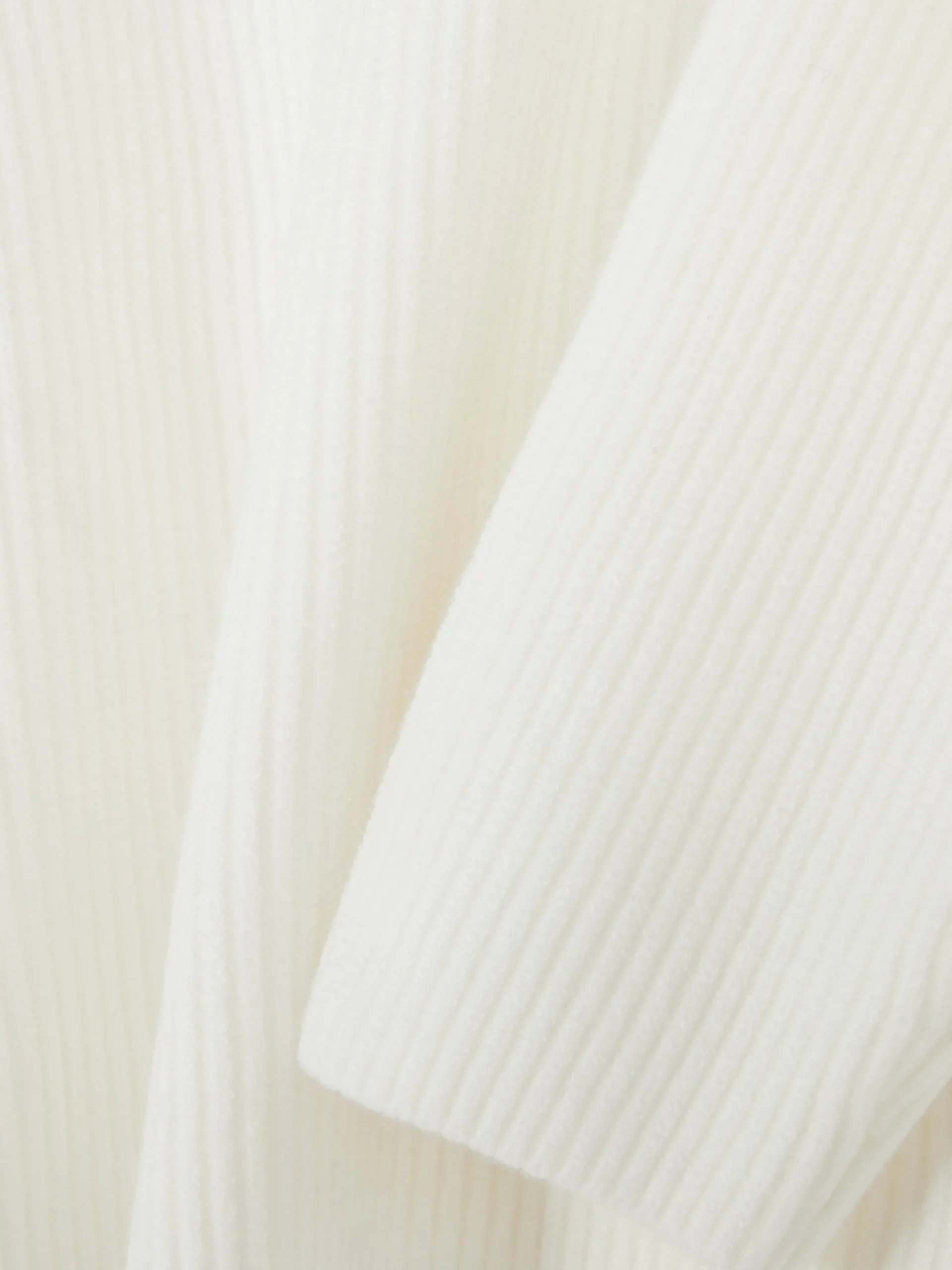 Pull Tricoté à Encolure Zippée