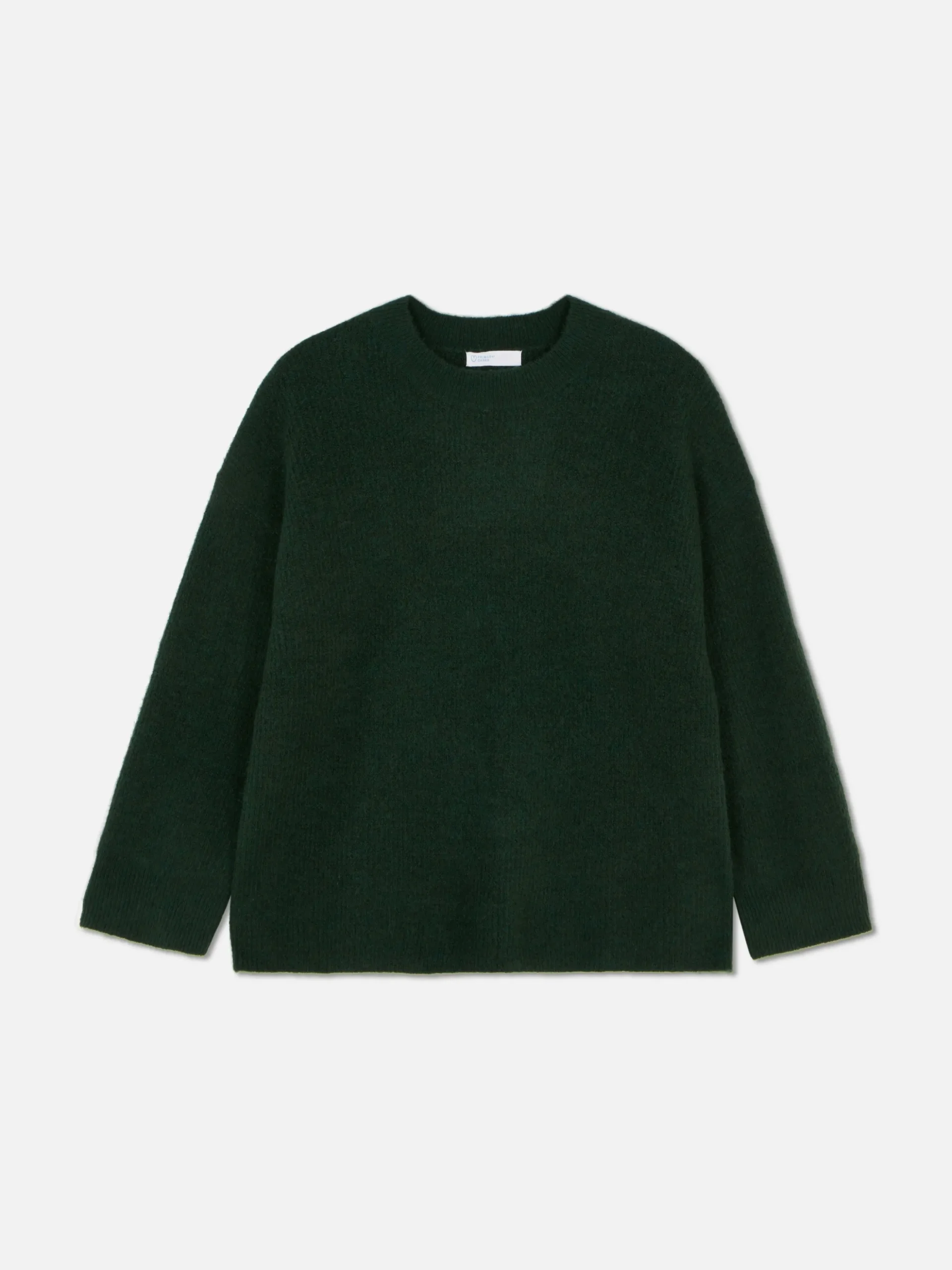 Pull Tricoté Avec Manches à Revers