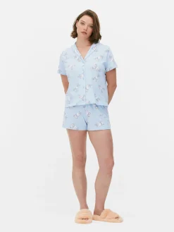 Pyjama à Manches Courtes Disney Bambi Panpan