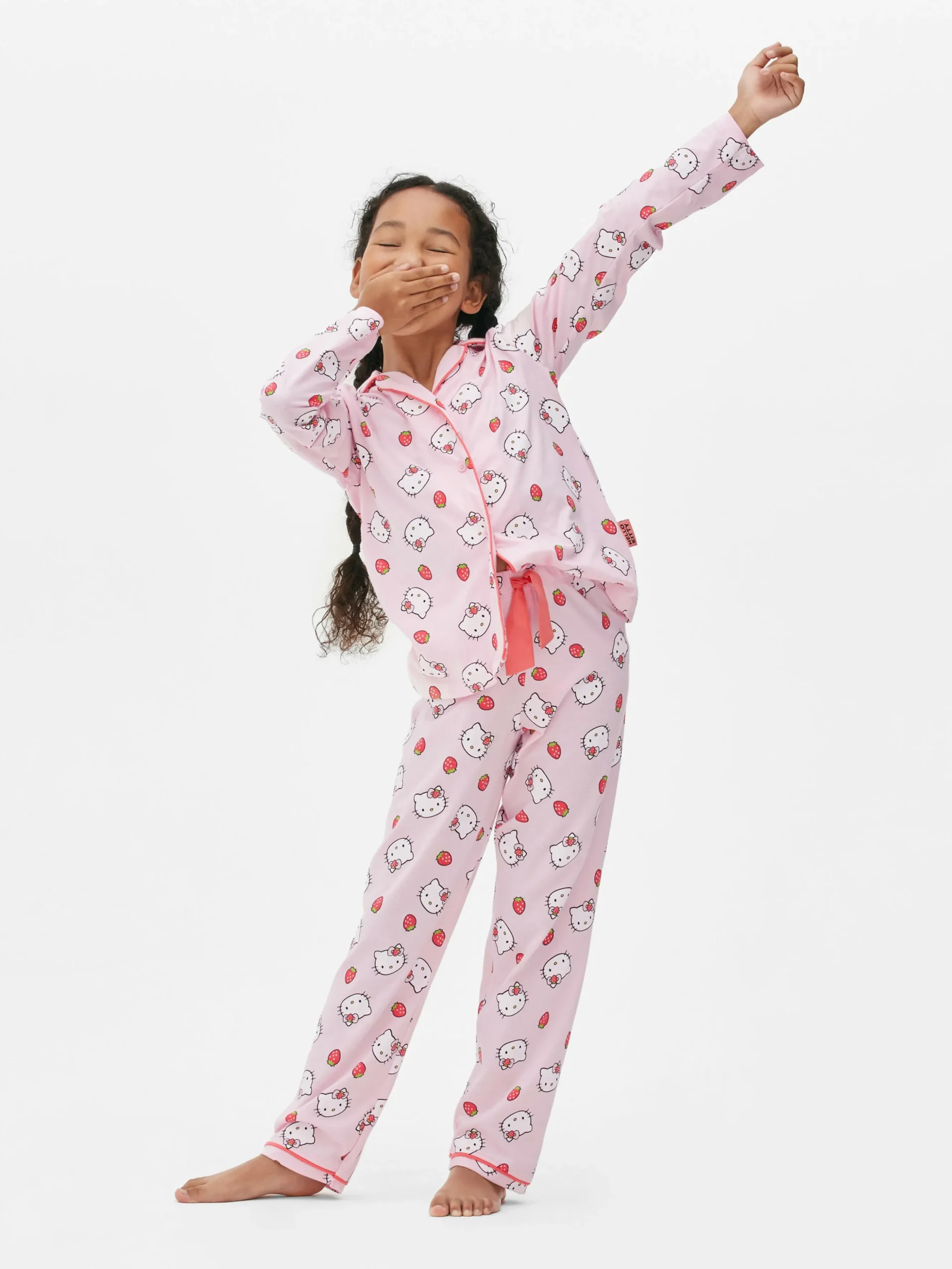 Pyjama à Manches Longues Hello Kitty
