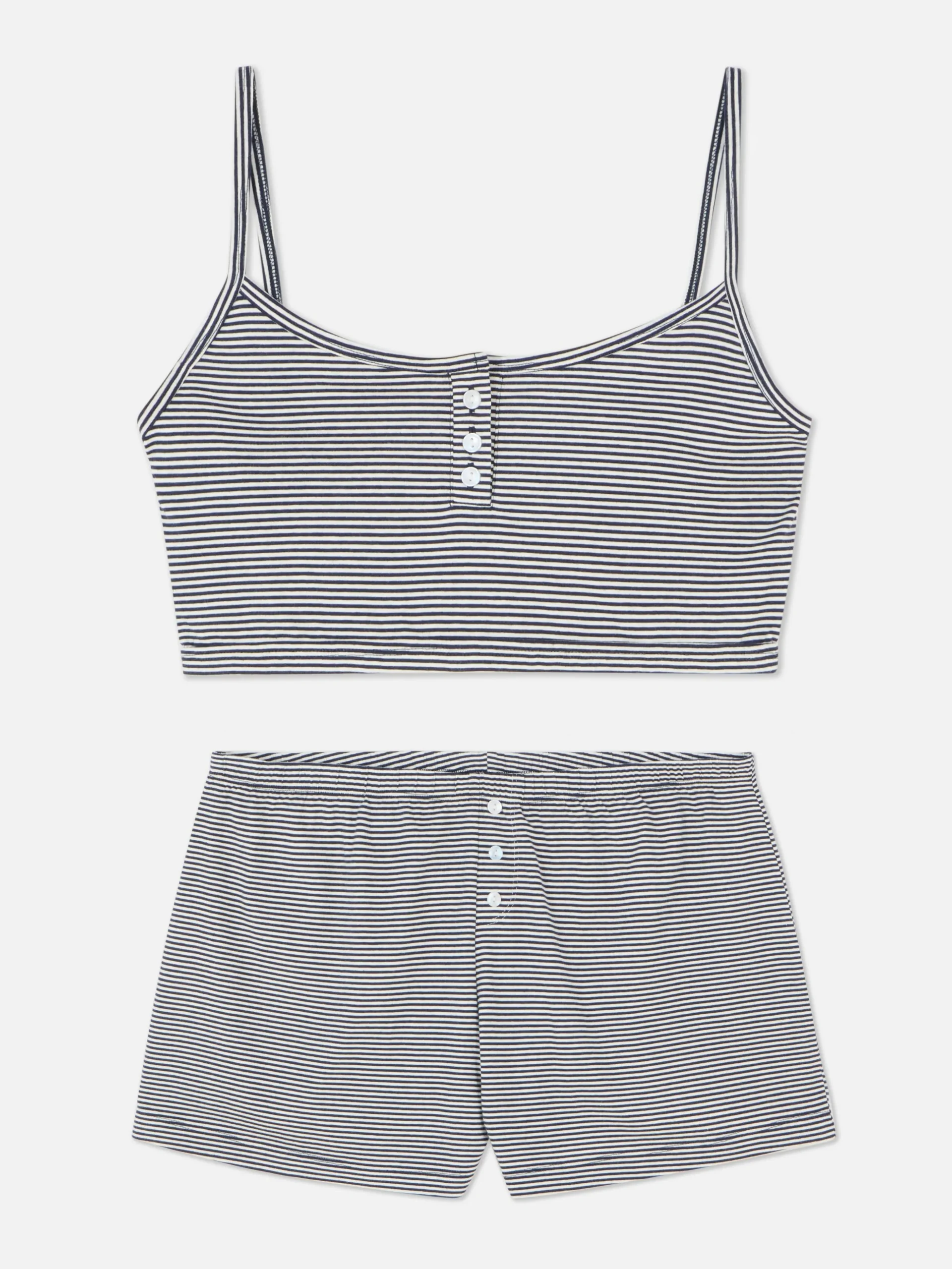Pyjama Caraco Court Et Short