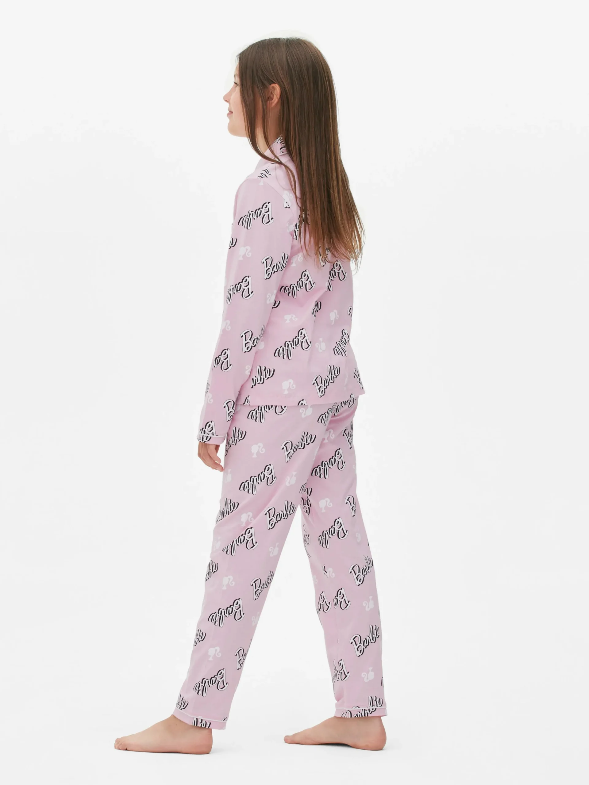 Pyjama Chemise à Manches Longues Barbie