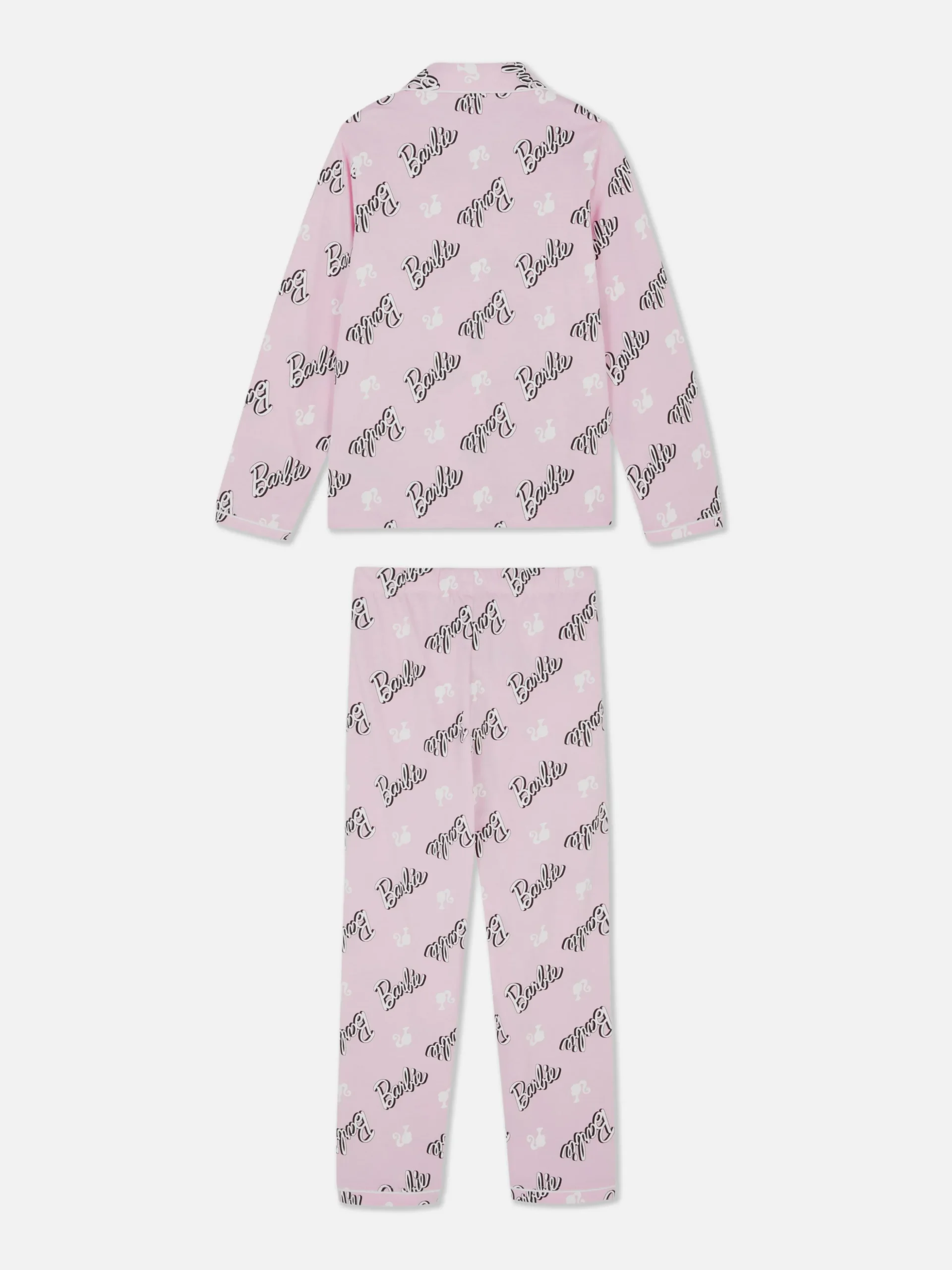 Pyjama Chemise à Manches Longues Barbie