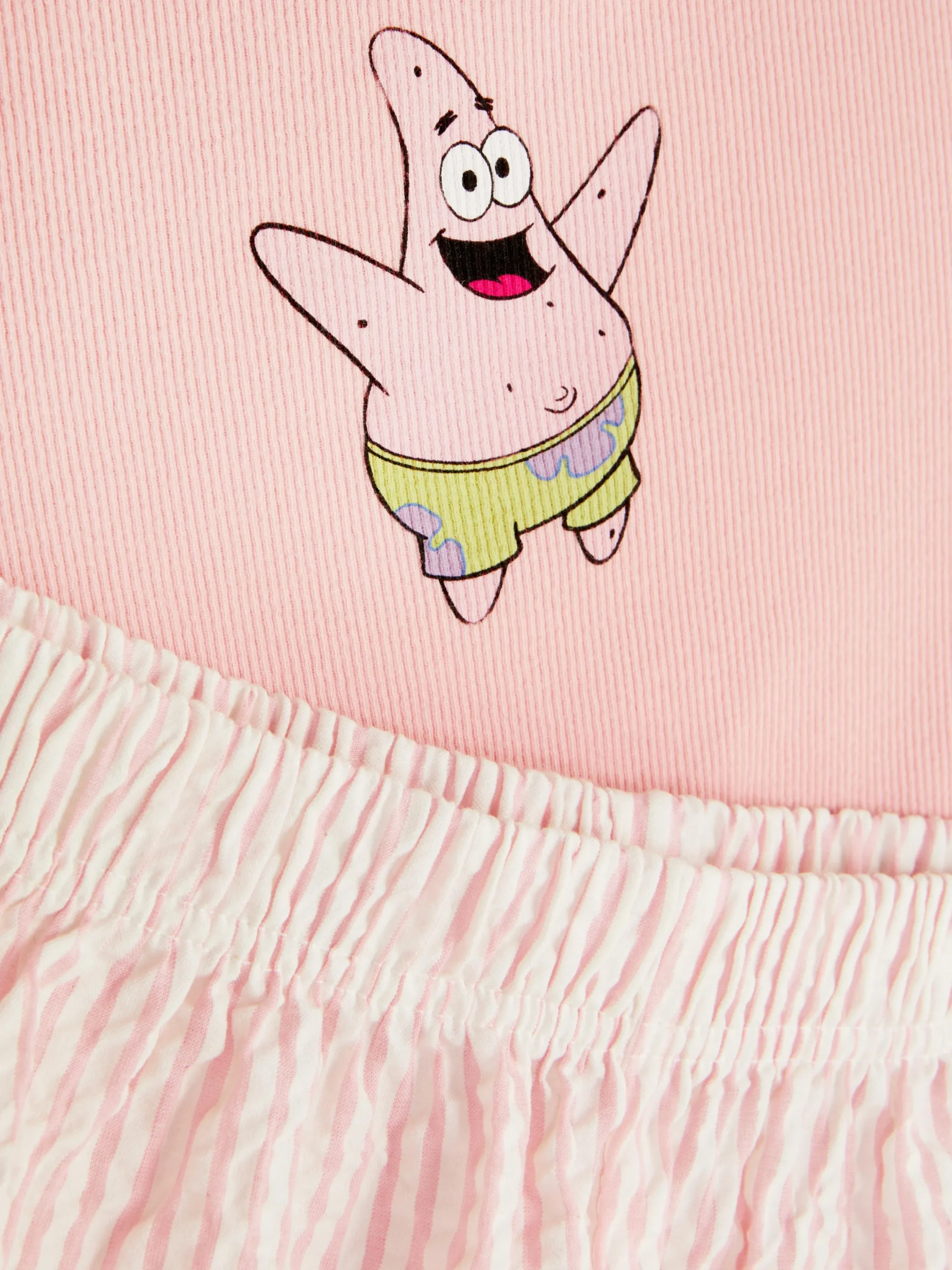 Pyjama Débardeur Et Short Bob L'éponge Femme