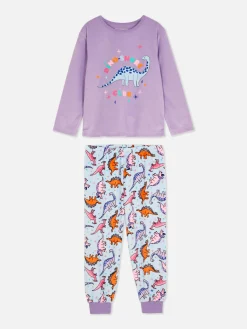 Pyjama En Velours Dinosaure