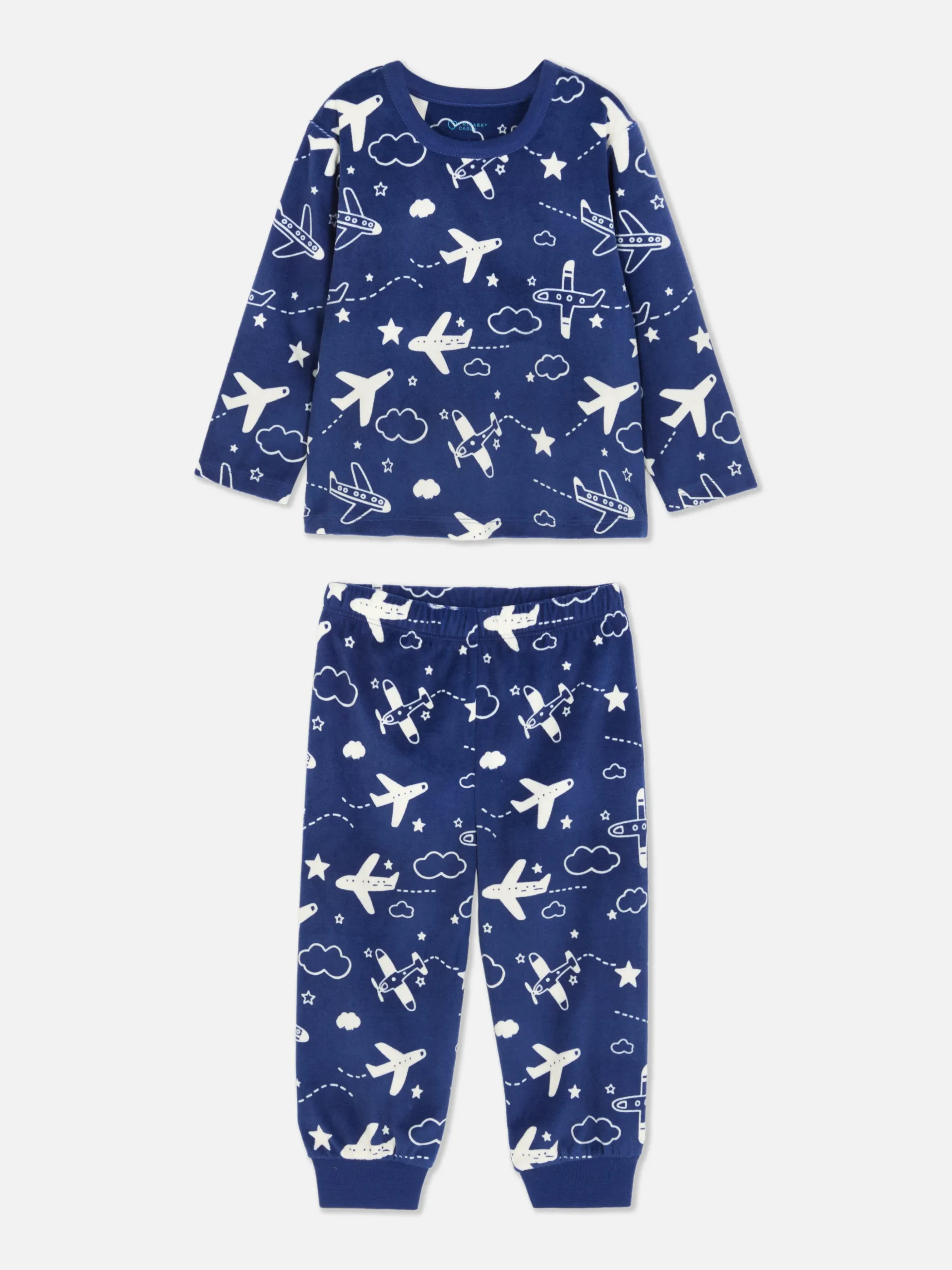 Pyjama En Velours Graphique