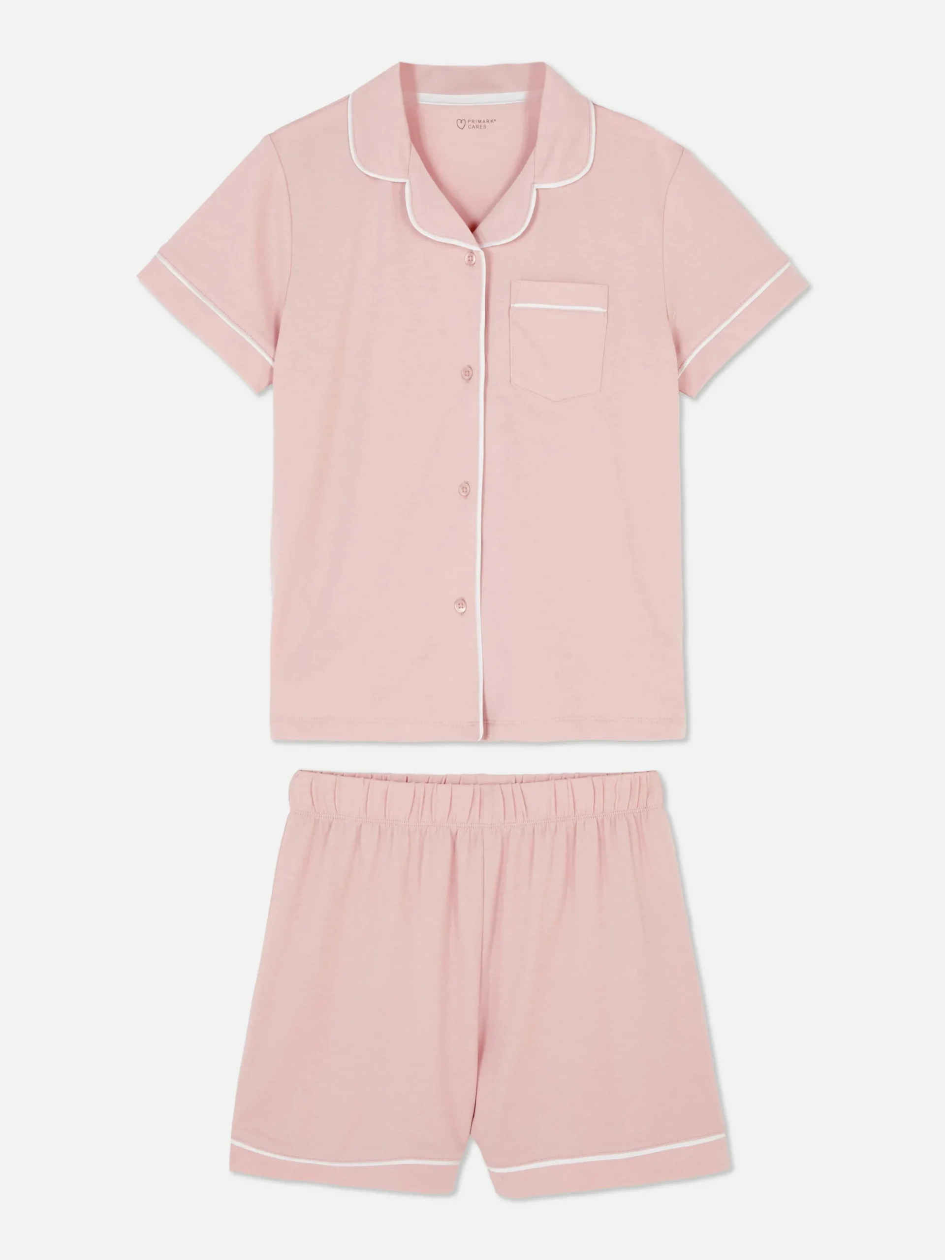Pyjama Short à Boutons