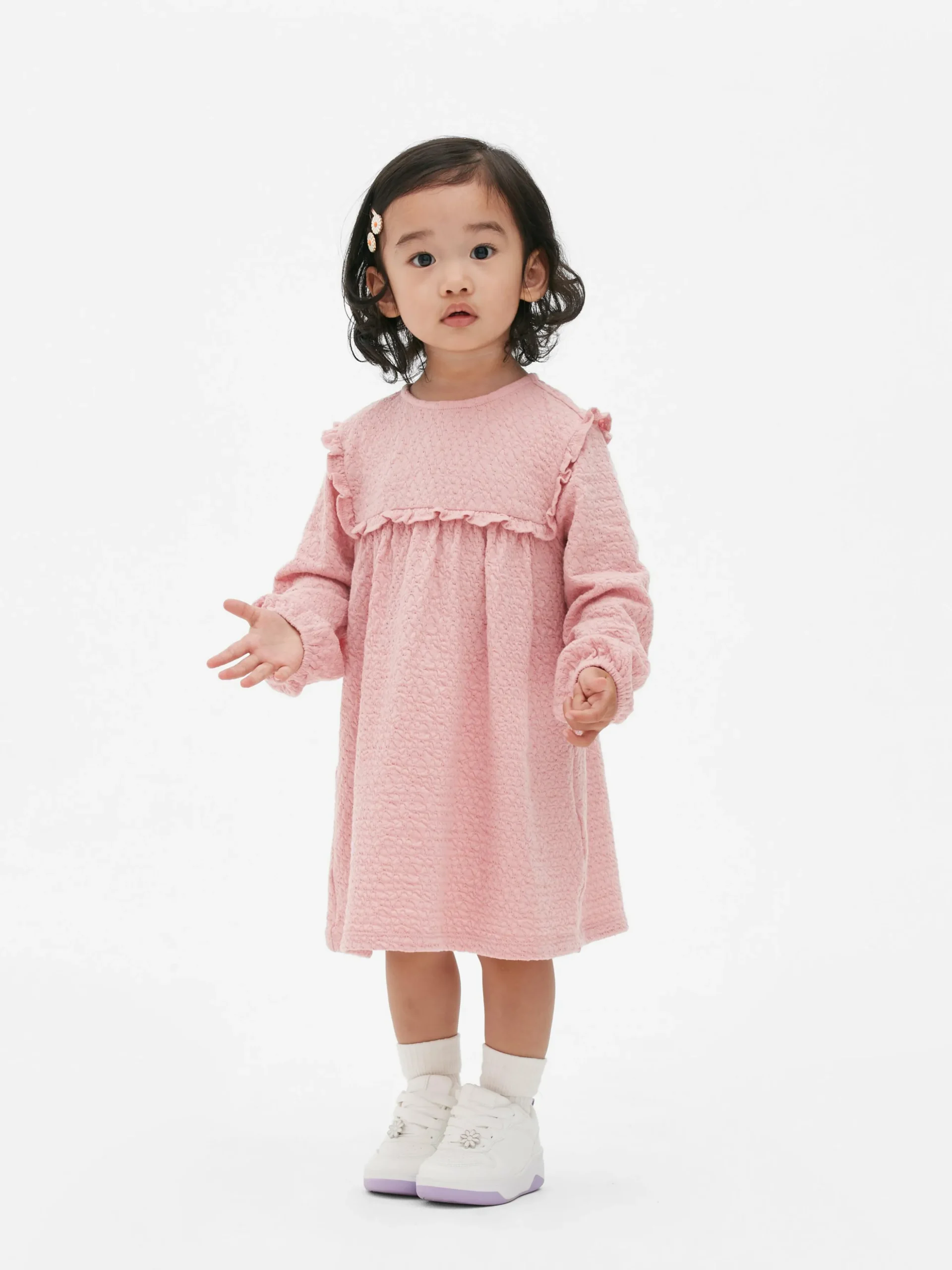 Robe Froncée à Volants