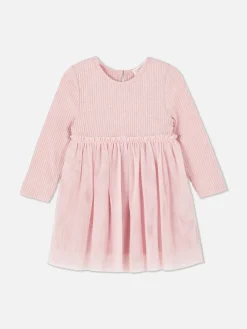 Robe Tutu Côtelée