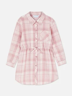 Robe-chemise à Carreaux