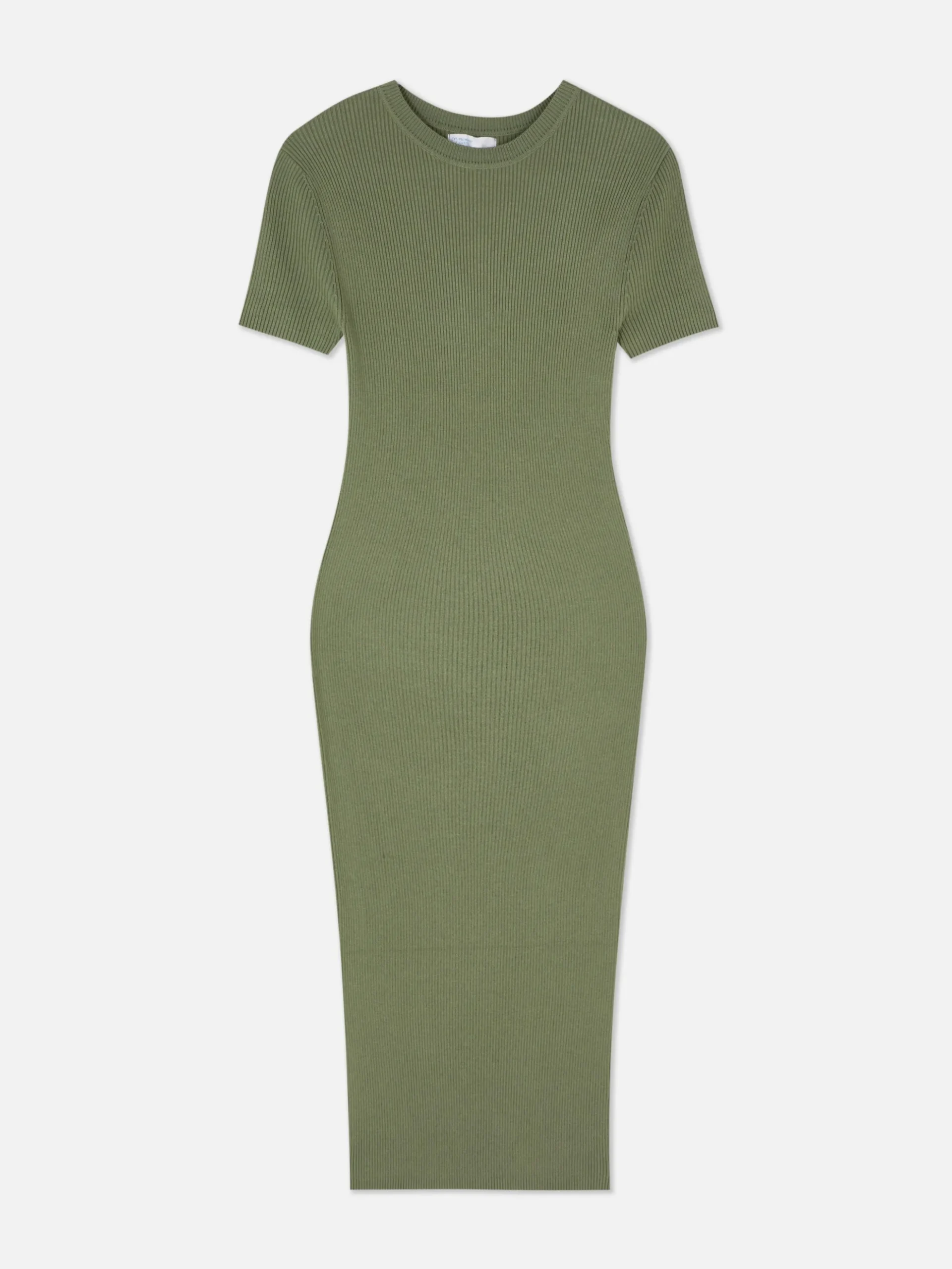 Robe-pull Mi-longue à Manches Courtes