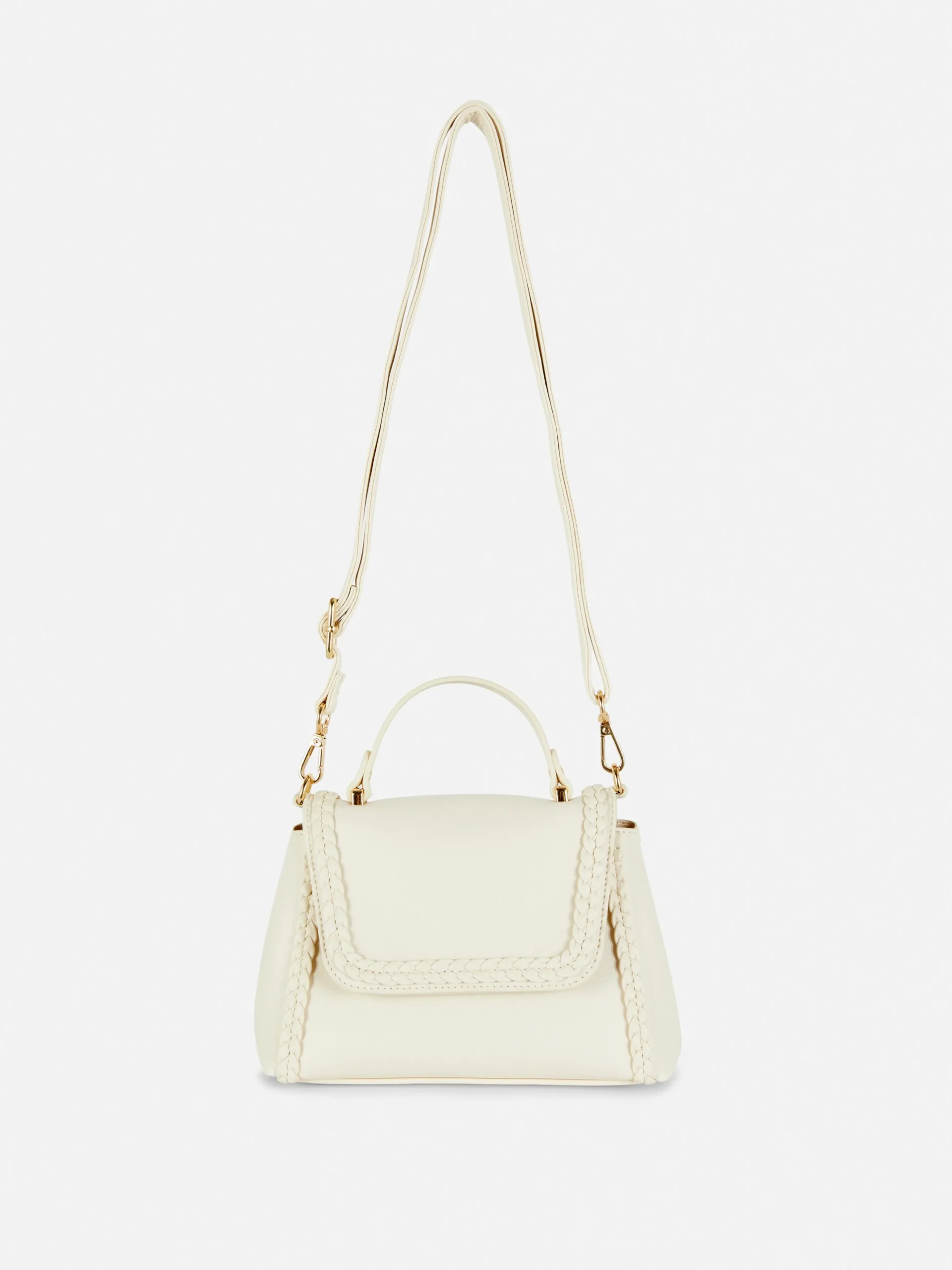 Sac à Bandoulière à Détails Tressés