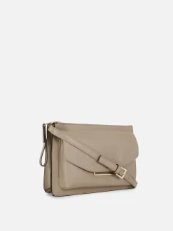 Sac à Bandoulière En Simili Cuir