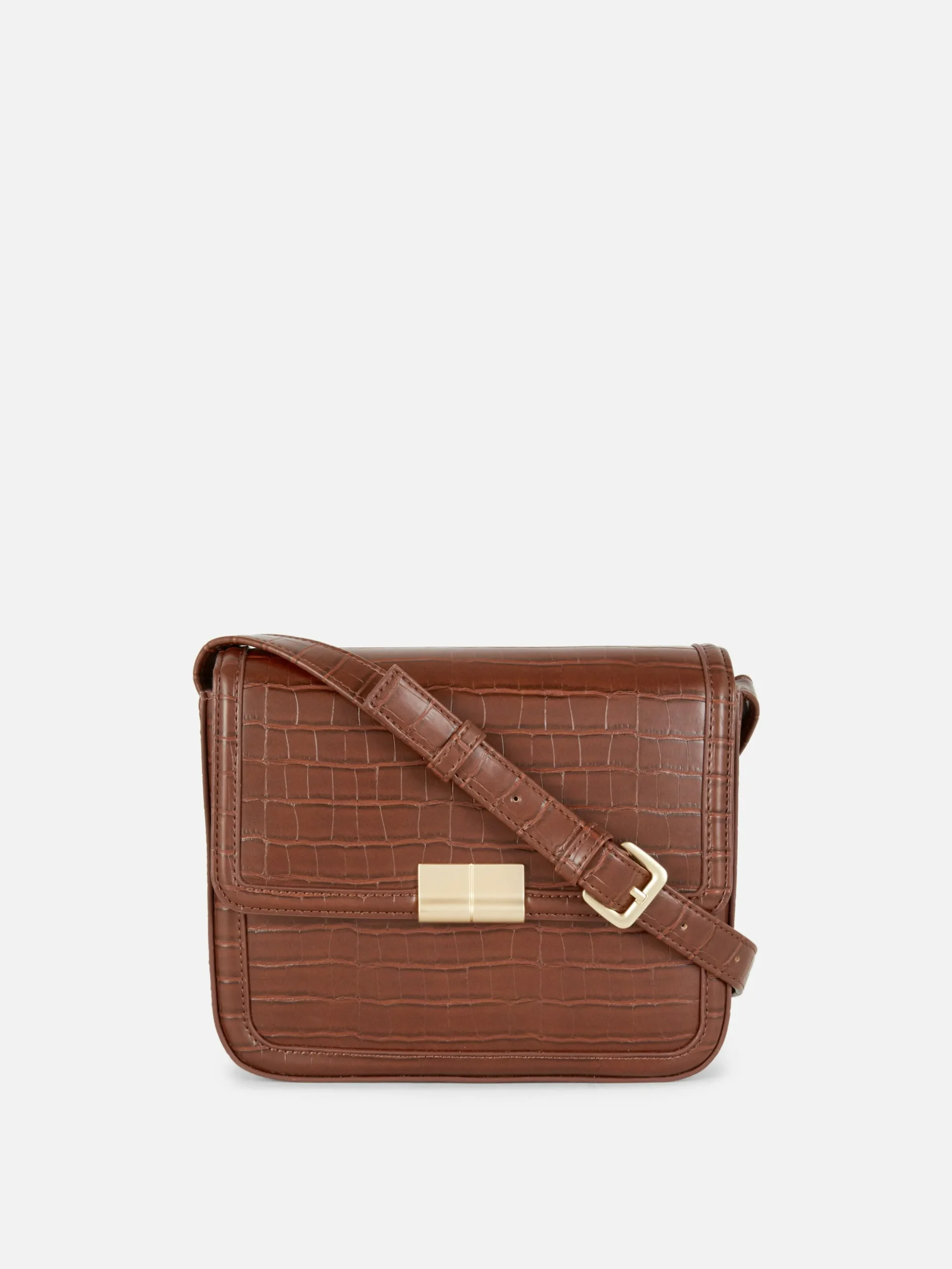 Sac à Bandoulière Imitation Croco