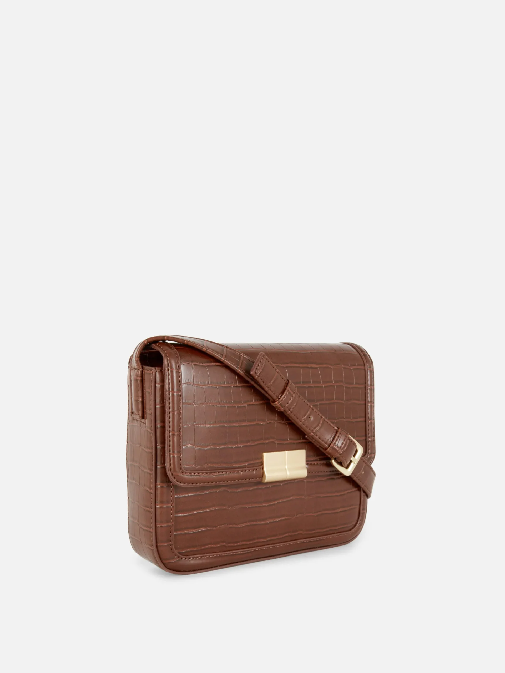 Sac à Bandoulière Imitation Croco