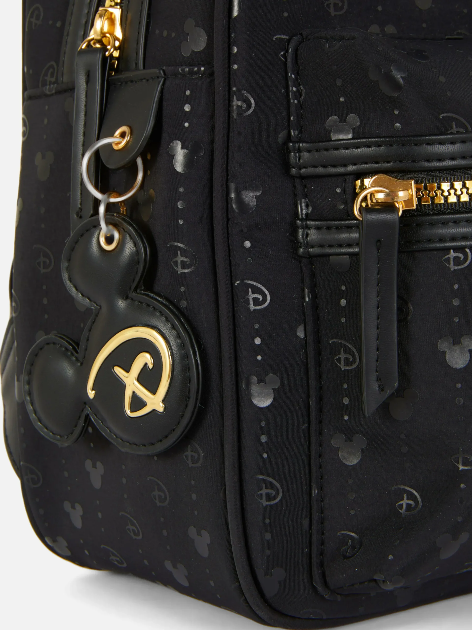 Sac à Dos à Monogramme Doré Disney Mickey Mouse