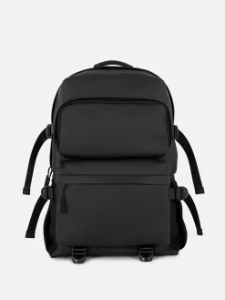 Sac à Dos Caoutchouté à Poches Multiples