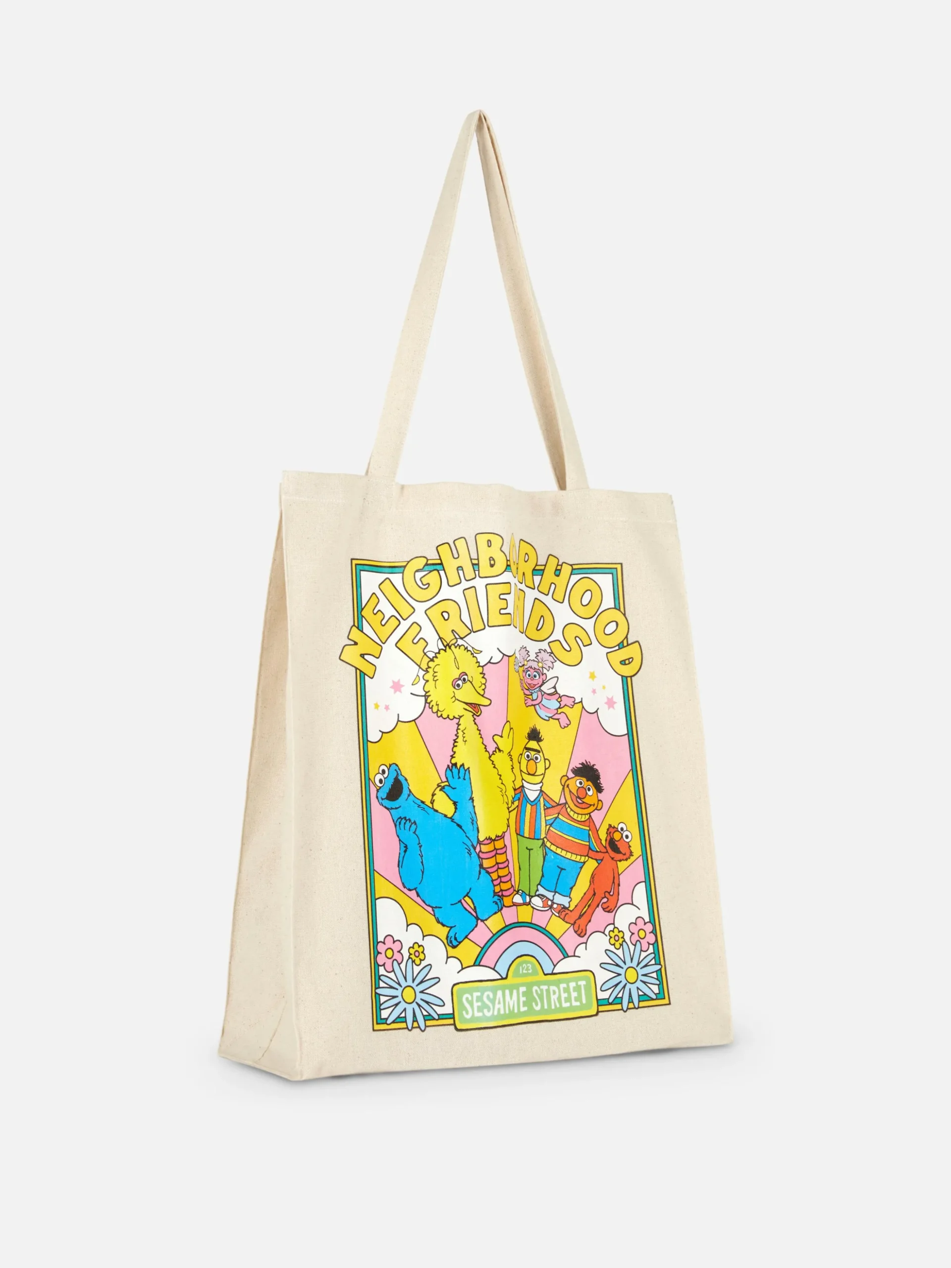 Sac Fourre-tout En Toile Sesame Street