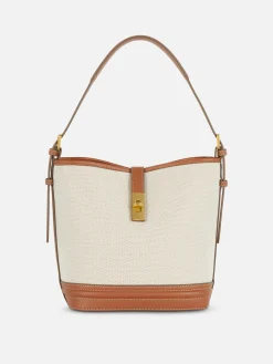 Sac Seau à Finitions En Simili Cuir The Edit