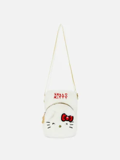 Sacoche Duveteuse Pour Téléphone Hello Kitty